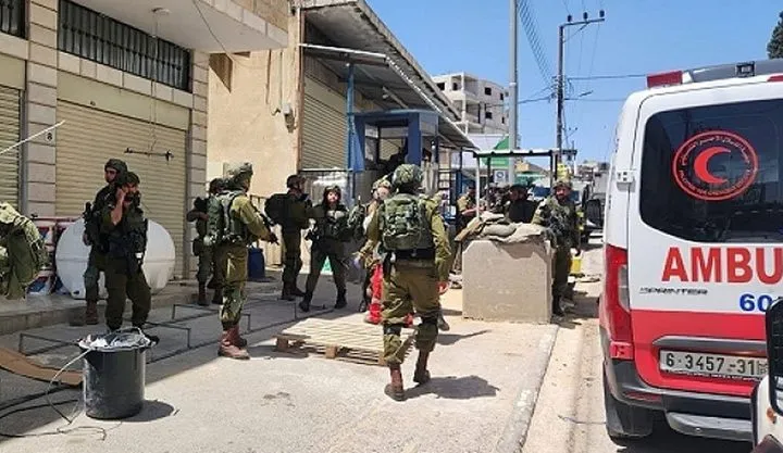 شهيد برصاص الاحتلال في مادما جنوب نابلس